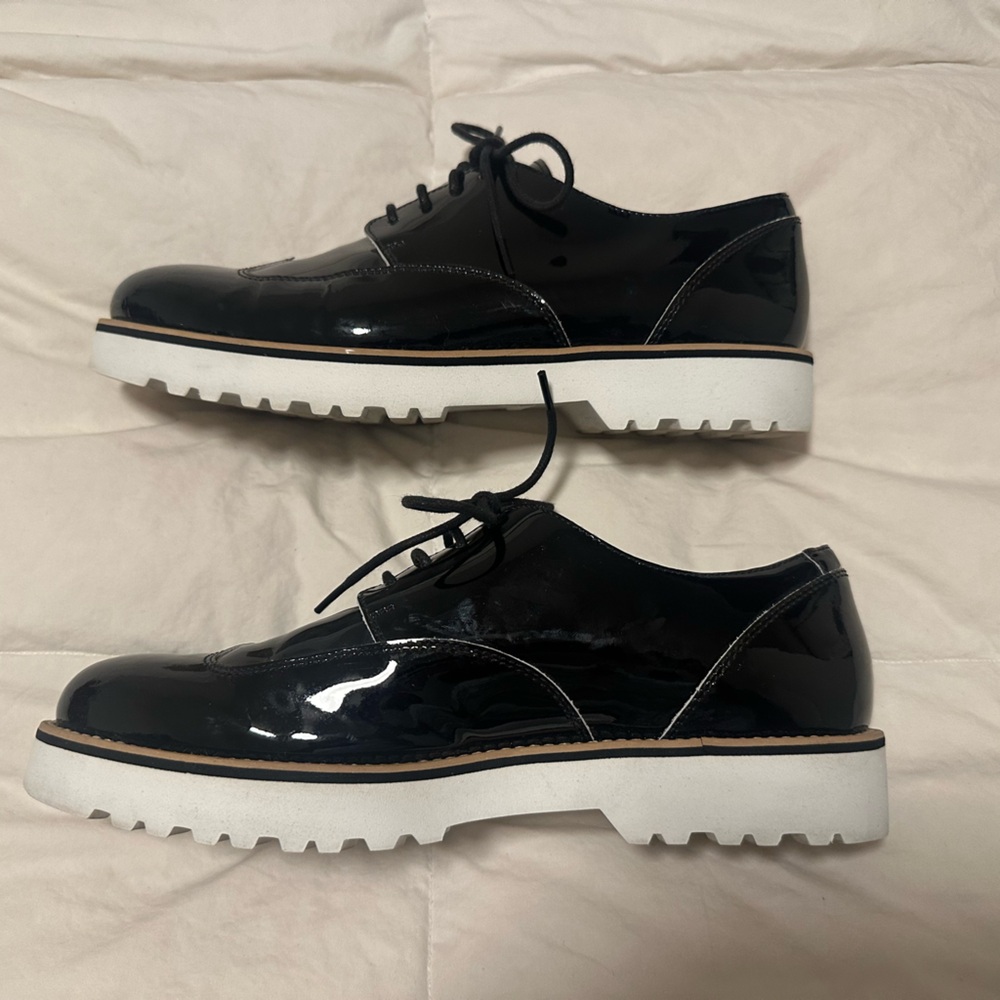 Hogan Italian Black Patent Leather Women’s Shoes - Picture 5 of 8